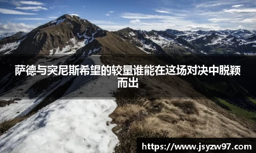 xingkong.com萨德与突尼斯希望的较量谁能在这场对决中脱颖而出