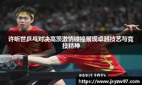 xingkong.com许昕世乒乓对决高茨激情碰撞展现卓越技艺与竞技精神